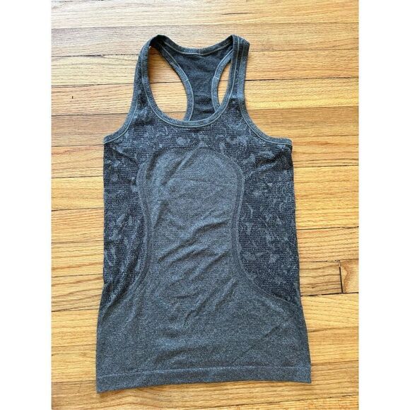 Lululemon Swiftly Tech Racerback  gray Size 4 - Picture 4 of 5